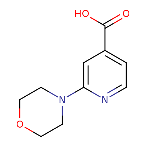 4-Pyridinecarboxylic acid, 2-(4-morpholinyl)-