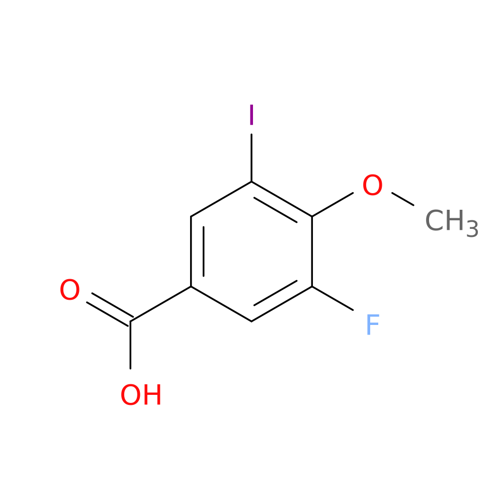 3-Fluoro-5-iodo-4-methoxybenzoic acid