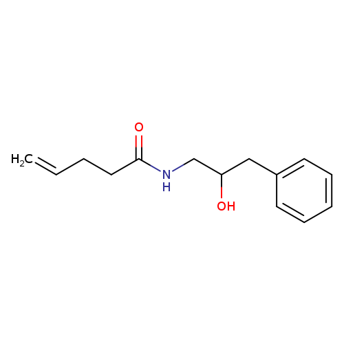N-(2-hydroxy-3-phenylpropyl)pent-4-enamide