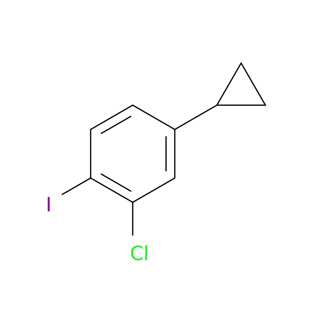 2-chloro-4-cyclopropyl-1-iodobenzene