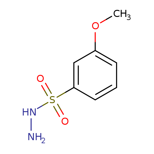 Benzenesulfonic acid, 3-methoxy-, hydrazide