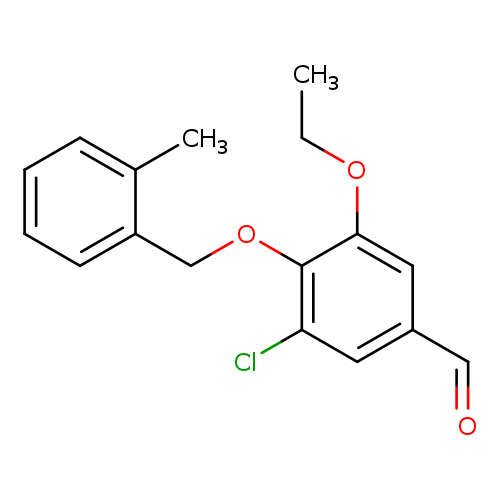 3-Chloro-5-ethoxy-4-((2-methylbenzyl)oxy)benzaldehyde
