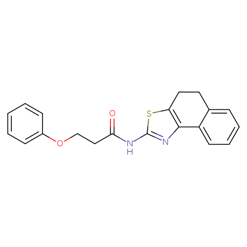 N-{4H,5H-naphtho[1,2-d][1,3]thiazol-2-yl}-3-phenoxypropanamide