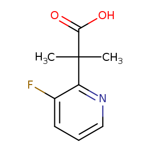 2-(3-Fluoropyridin-2-yl)-2-methylpropanoic acid