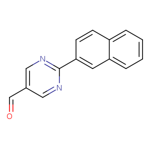 2-(Naphthalen-2-yl)pyrimidine-5-carbaldehyde