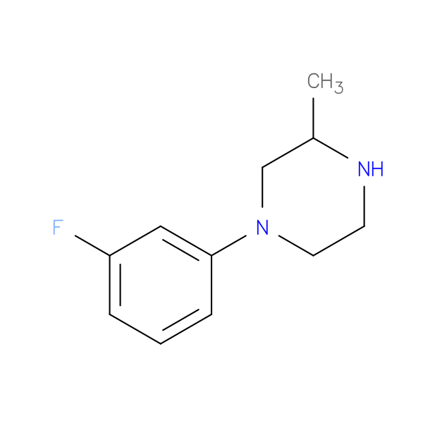 1-(3-fluorophenyl)-3-methylpiperazine