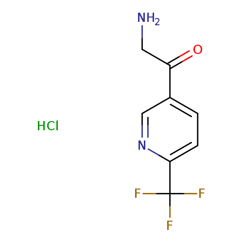 2-amino-1-[6-(trifluoromethyl)pyridin-3-yl]ethan-1-one hydrochloride
