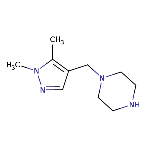 1-[(1,5-Dimethyl-1h-pyrazol-4-yl)methyl]piperazine