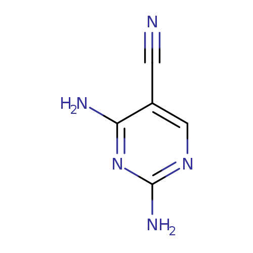 5-Pyrimidinecarbonitrile, 2,4-diamino-