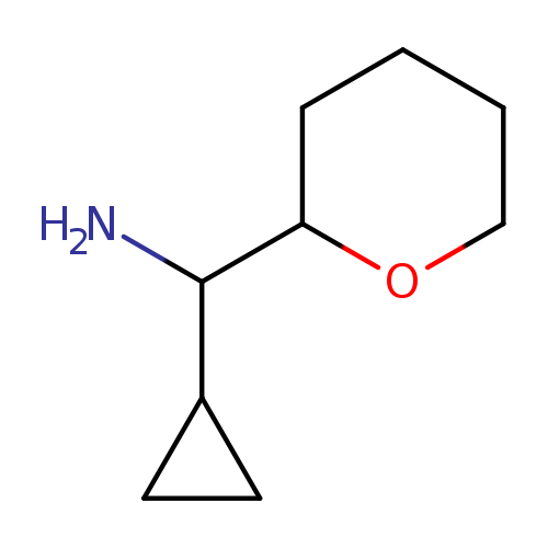 cyclopropyl(oxan-2-yl)methanamine