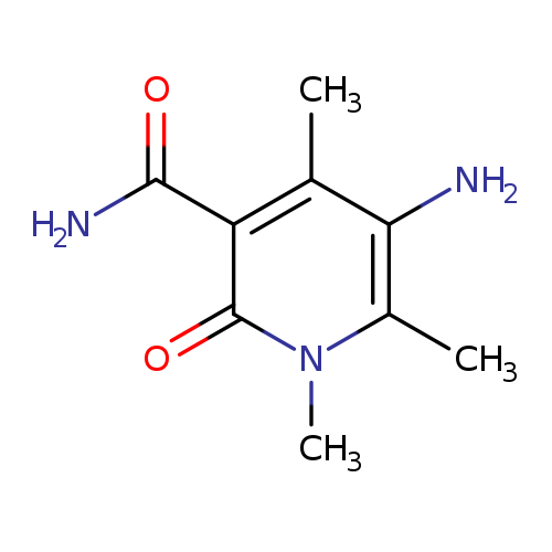 5-amino-1,4,6-trimethyl-2-oxo-1,2-dihydro-3-pyridinecarboxamide