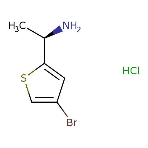 (R)-1-(4-Bromothiophen-2-yl)ethan-1-aminehydrochloride