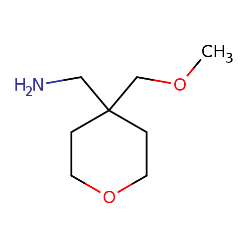 [4-(methoxymethyl)oxan-4-yl]methanamine