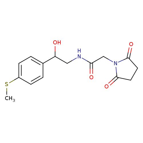 2-(2,5-dioxopyrrolidin-1-yl)-N-{2-hydroxy-2-[4-(methylsulfanyl)phenyl]ethyl}acetamide