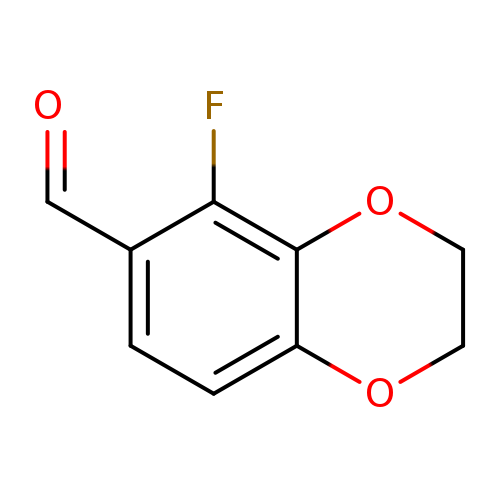5-FLUORO-2,3-DIHYDRO-1,4-BENZODIOXINE-6-CARBALDEHYDE