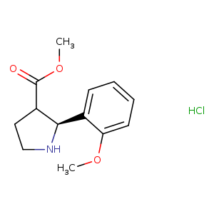 methyl (2S)-2-(2-methoxyphenyl)pyrrolidine-3-carboxylate;hydrochloride
