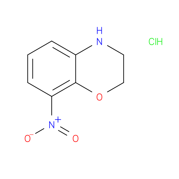 8-Nitro-3,4-dihydro-2H-benzo[b][1,4]oxazine hydrochloride