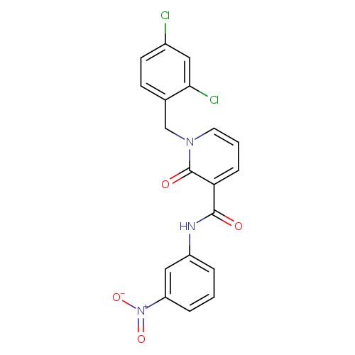 1-[(2,4-dichlorophenyl)methyl]-N-(3-nitrophenyl)-2-oxo-1,2-dihydropyridine-3-carboxamide
