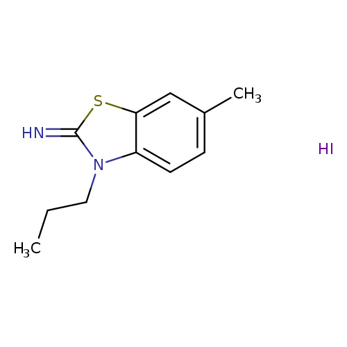 6-methyl-3-propylbenzo[d]thiazol-2(3H)-imine hydroiodide