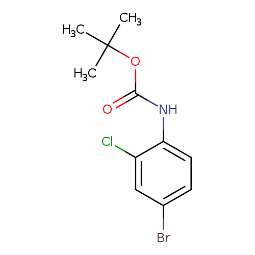 Carbamic acid, (4-bromo-2-chlorophenyl)-, 1,1-dimethylethyl ester