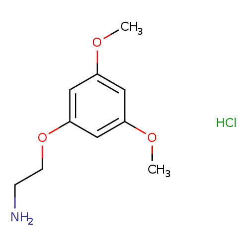 1-(2-aminoethoxy)-3,5-dimethoxybenzene hydrochloride