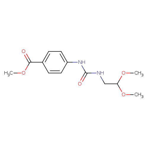methyl 4-{[(2,2-dimethoxyethyl)carbamoyl]amino}benzoate