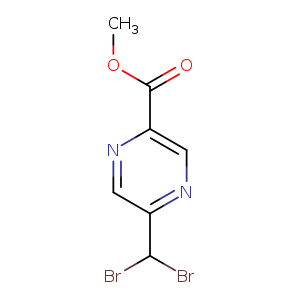 Methyl 5-(dibromomethyl)pyrazine-2-carboxylate