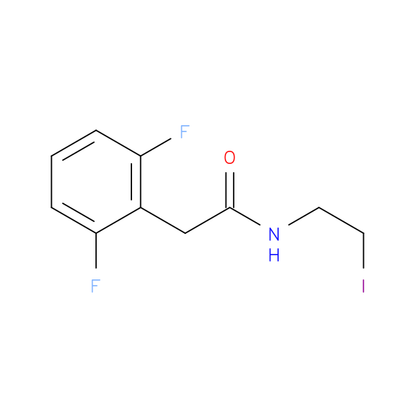 2-(2,6-difluorophenyl)-N-(2-iodoethyl)acetamide