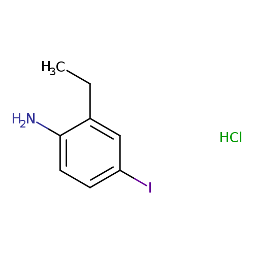 (2-ethyl-4-iodophenyl)amine hydrochloride