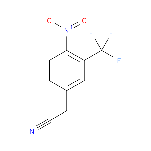 2-[4-Nitro-3-(trifluoromethyl)phenyl]acetonitrile