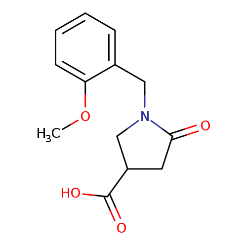 1-(2-Methoxybenzyl)-5-oxopyrrolidine-3-carboxylic acid