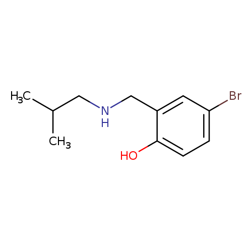 4-bromo-2-{[(2-methylpropyl)amino]methyl}phenol