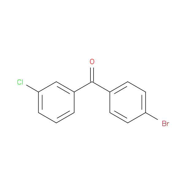 (4-Bromophenyl)(3-chlorophenyl)methanone