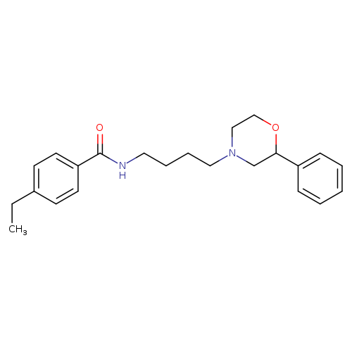 4-ethyl-N-[4-(2-phenylmorpholin-4-yl)butyl]benzamide