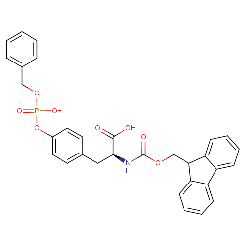 L-Tyrosine, N-[(9H-fluoren-9-ylmethoxy)carbonyl]-O-[hydroxy(phenylmethoxy)phosphinyl]-