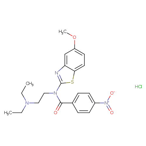 N-[2-(diethylamino)ethyl]-N-(5-methoxy-1,3-benzothiazol-2-yl)-4-nitrobenzamide hydrochloride
