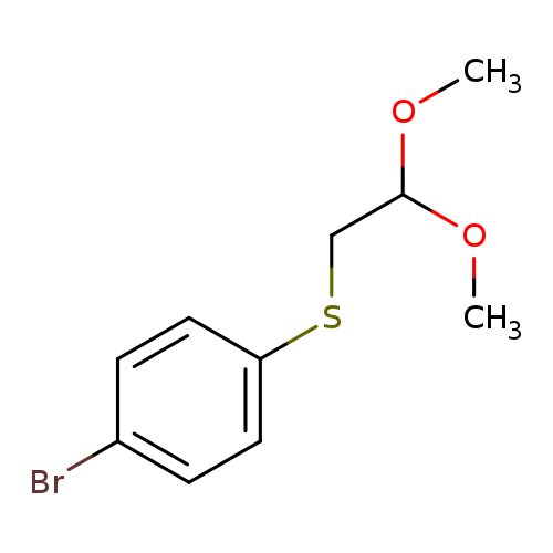 (4-Bromophenyl)(2,2-dimethoxyethyl)sulfane