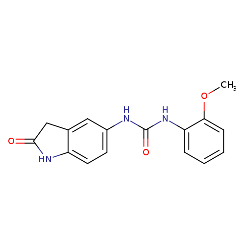 1-(2-methoxyphenyl)-3-(2-oxo-2,3-dihydro-1H-indol-5-yl)urea