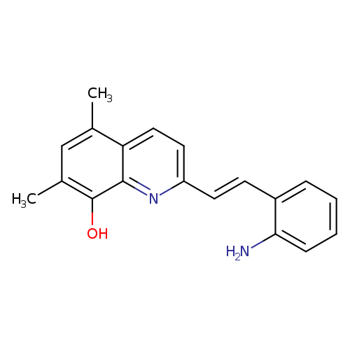 2-[2-(2-Aminophenyl)vinyl]-5,7-dimethylquinolin-8-ol