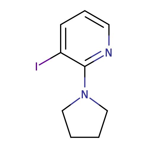 3-Iodo-2-pyrrolidin-1-ylpyridine
