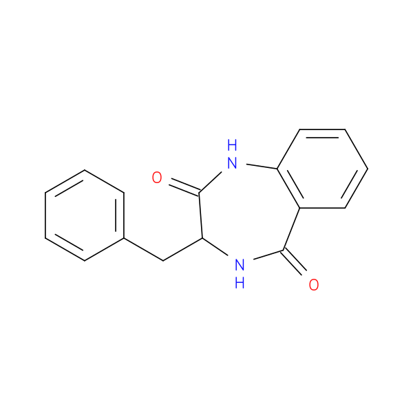 3-benzyl-2,3,4,5-tetrahydro-1H-1,4-benzodiazepine-2,5-dione