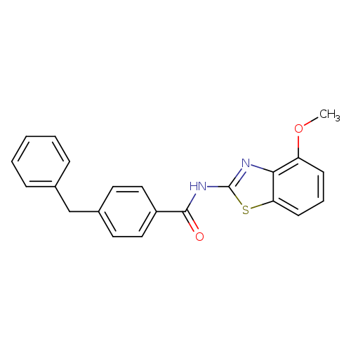 4-benzyl-N-(4-methoxy-1,3-benzothiazol-2-yl)benzamide