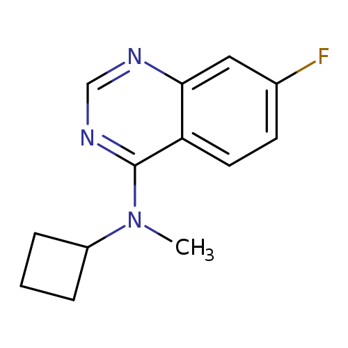N-cyclobutyl-7-fluoro-N-methylquinazolin-4-amine
