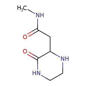 N-Methyl-2-(3-oxo-2-piperazinyl)acetamide