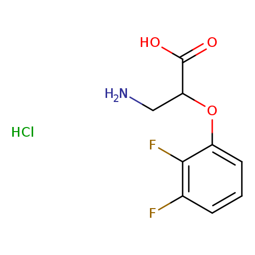 3-amino-2-(2,3-difluorophenoxy)propanoicacidhydrochloride