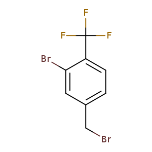 2-bromo-4-(bromomethyl)-1-(trifluoromethyl)benzene