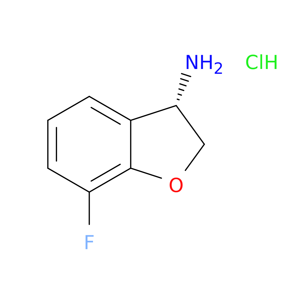 (S)-7-Fluoro-2,3-dihydrobenzofuran-3-amine hydrochloride