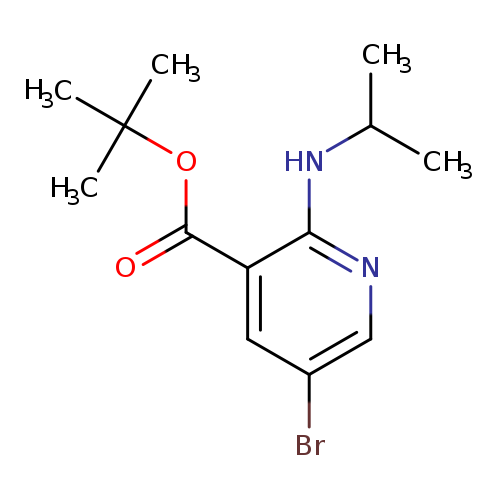 5-Bromo-2-isopropylamino-nicotinic acid tert-butyl ester
