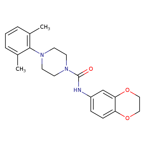 N-(2,3-dihydro-1,4-benzodioxin-6-yl)-4-(2,6-dimethylphenyl)piperazine-1-carboxamide
