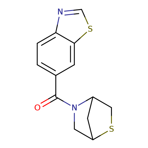 6-{2-thia-5-azabicyclo[2.2.1]heptane-5-carbonyl}-1,3-benzothiazole